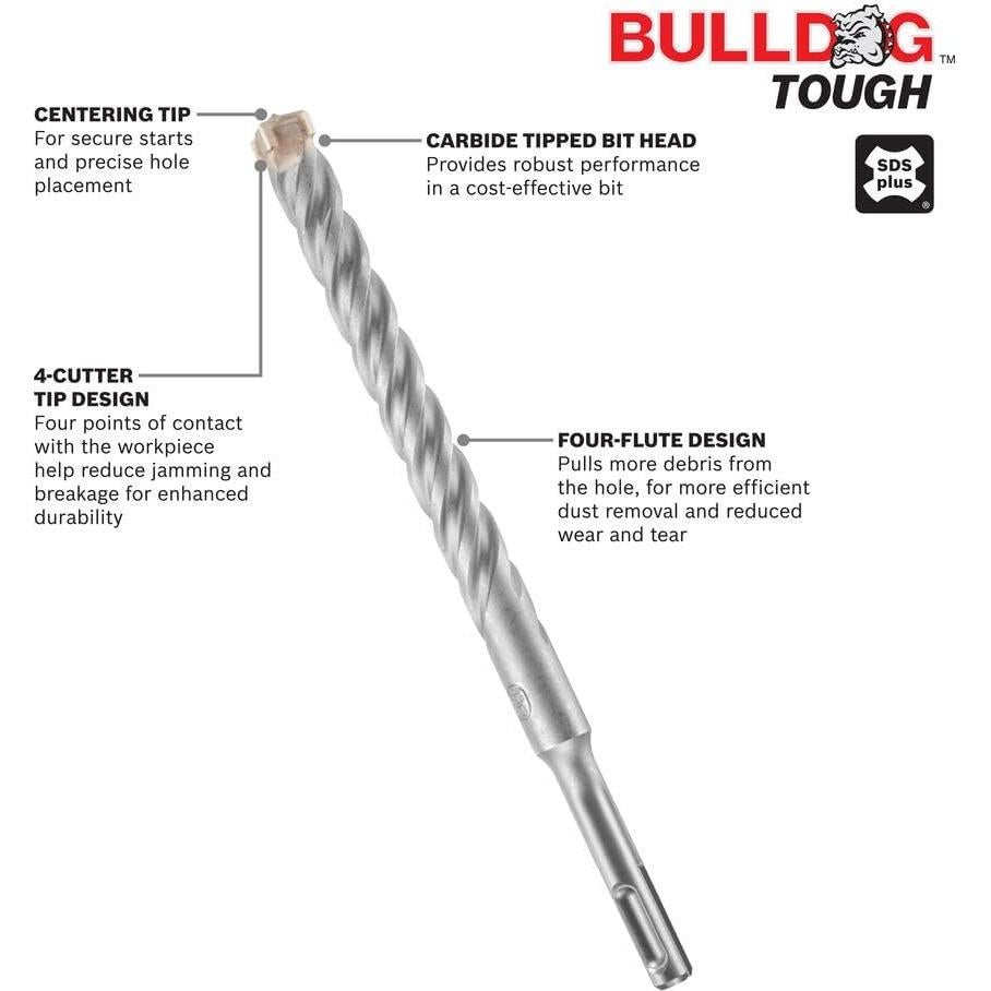 Conjunto de Brocas SDS-Plus Bosch HC4CK005 5 Piezas