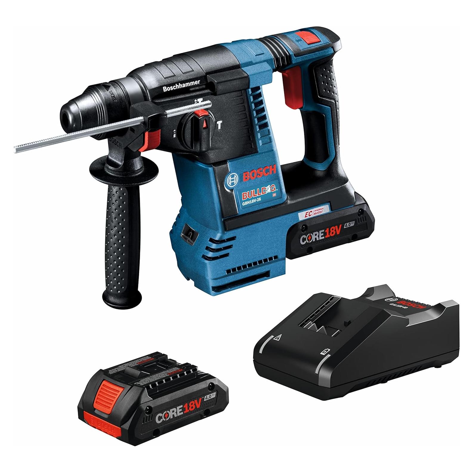 Martillo Rotativo Bosch GBH18V-26 18V Sin Escobillas 1" SDS-Plus