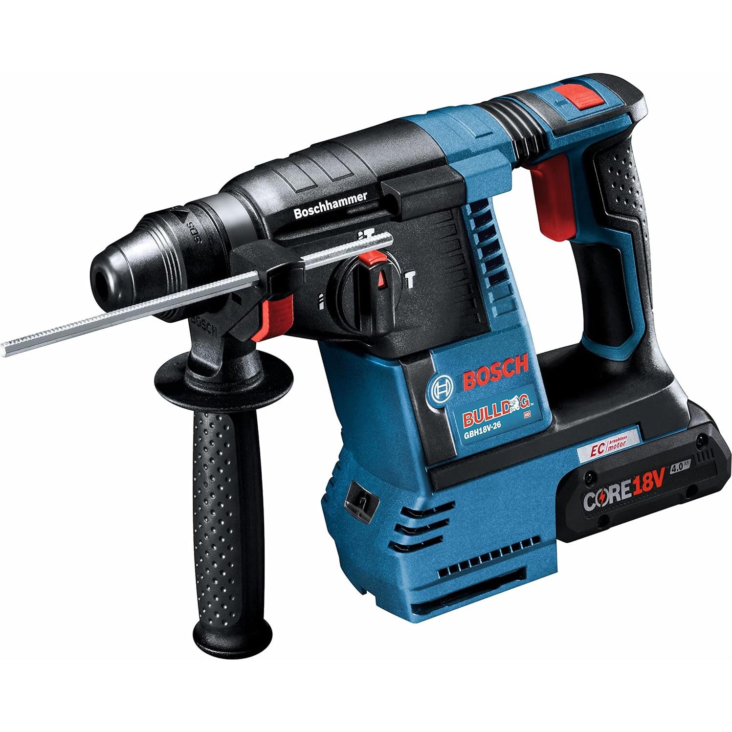 Martillo Rotativo Bosch GBH18V-26 18V Sin Escobillas 1" SDS-Plus