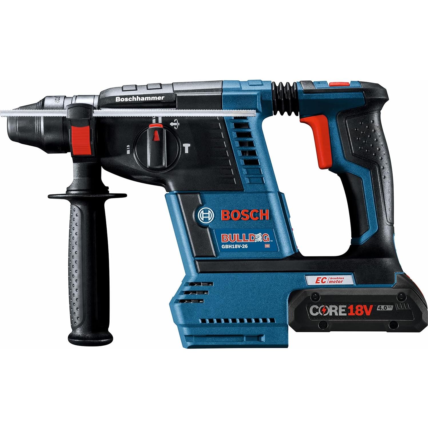 Martillo Rotativo Bosch GBH18V-26 18V Sin Escobillas 1" SDS-Plus