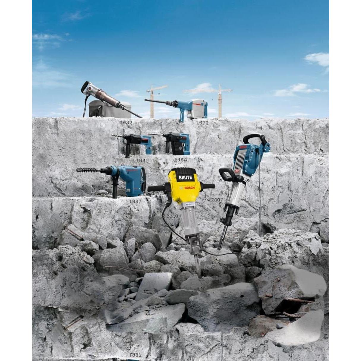 Cincel de Raspado Bosch HS1502 30.48 cm Acero Hexagonal