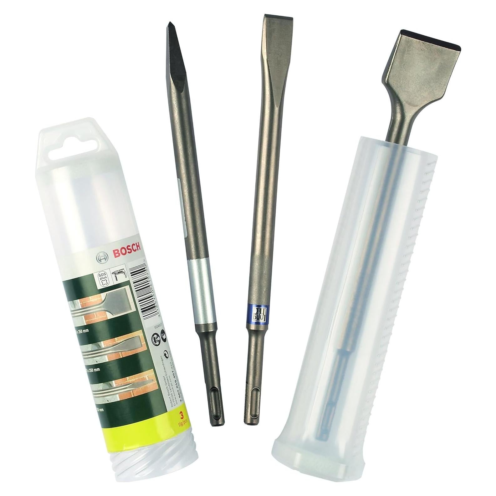 Juego de Cinceles SDS-Plus Bosch 2607019457 - 3 Piezas