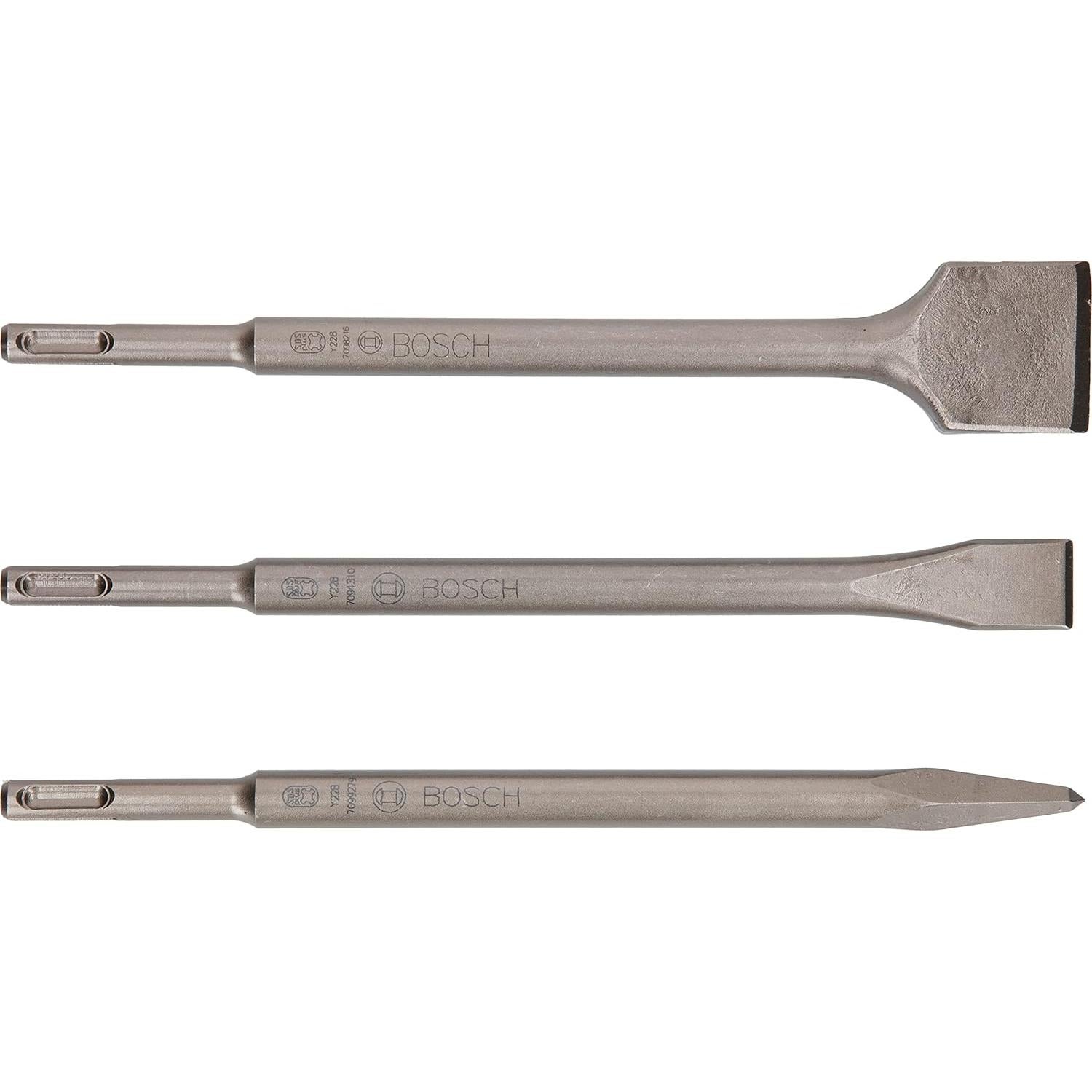 Juego de Cinceles SDS-Plus Bosch 2607019457 - 3 Piezas