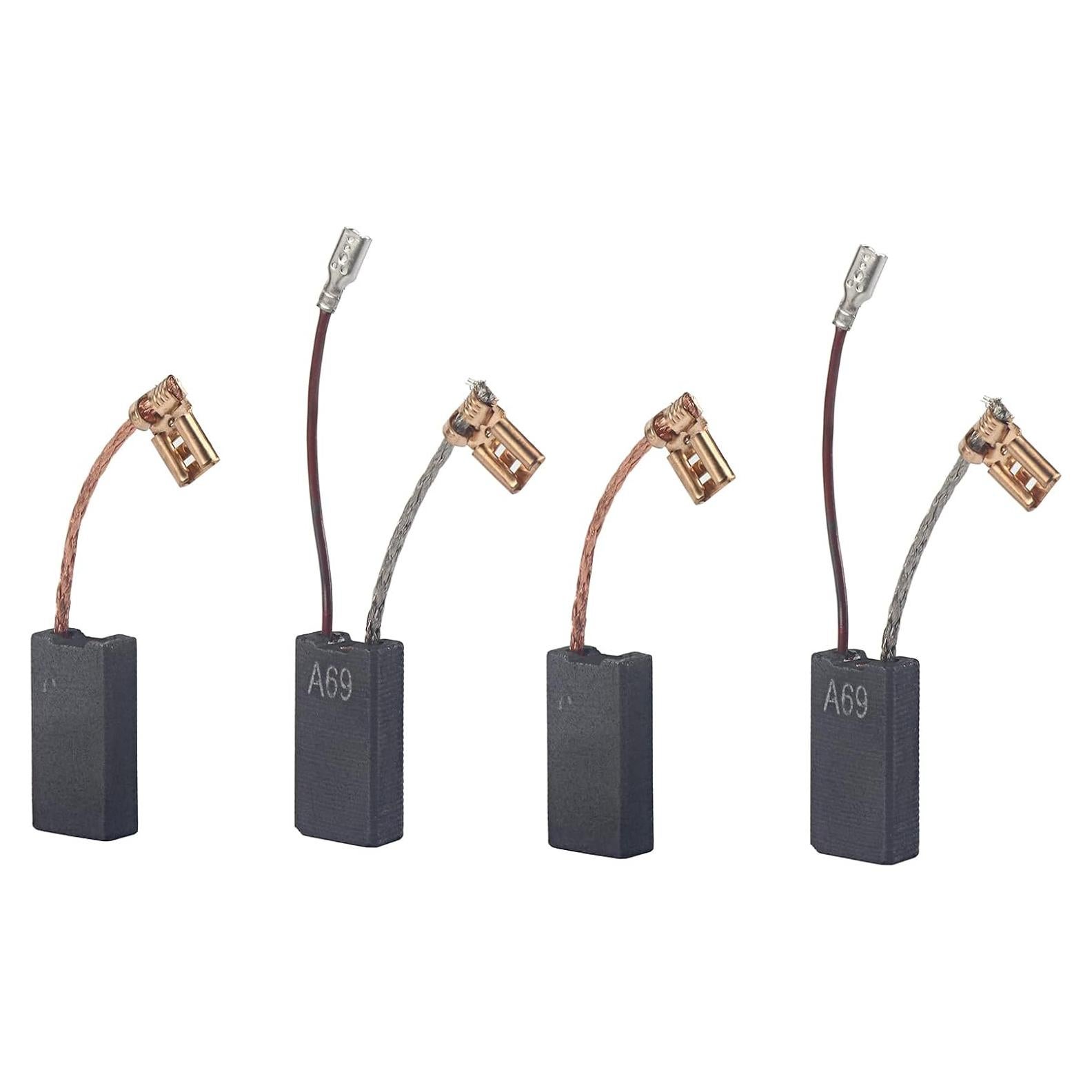 Juego de 4 Cepillos de Carbón GZJoSum 1617014135 para Martillo Perforador