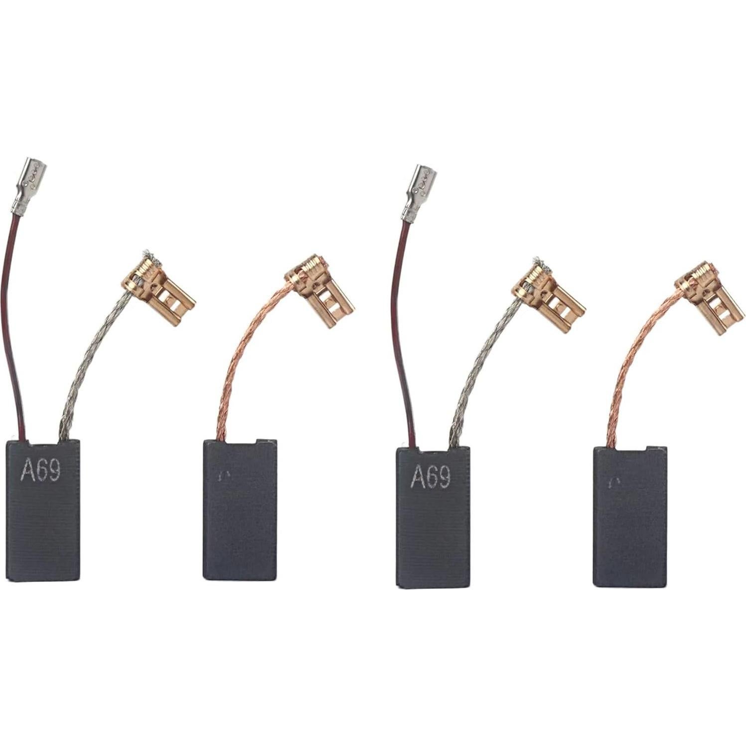 Juego de 4 Cepillos de Carbón GZJoSum 1617014135 para Martillo Perforador