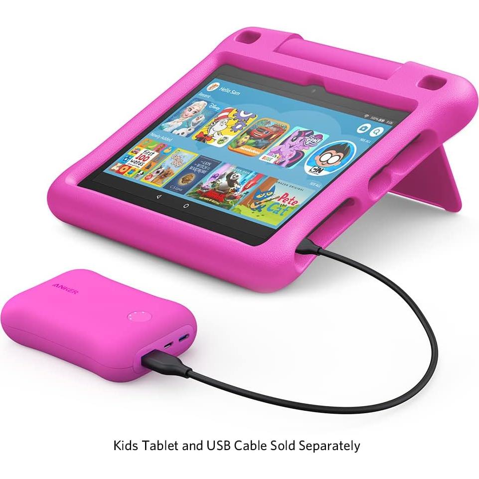 Cargador Portátil Niños Amazon 10000mAh Rosa