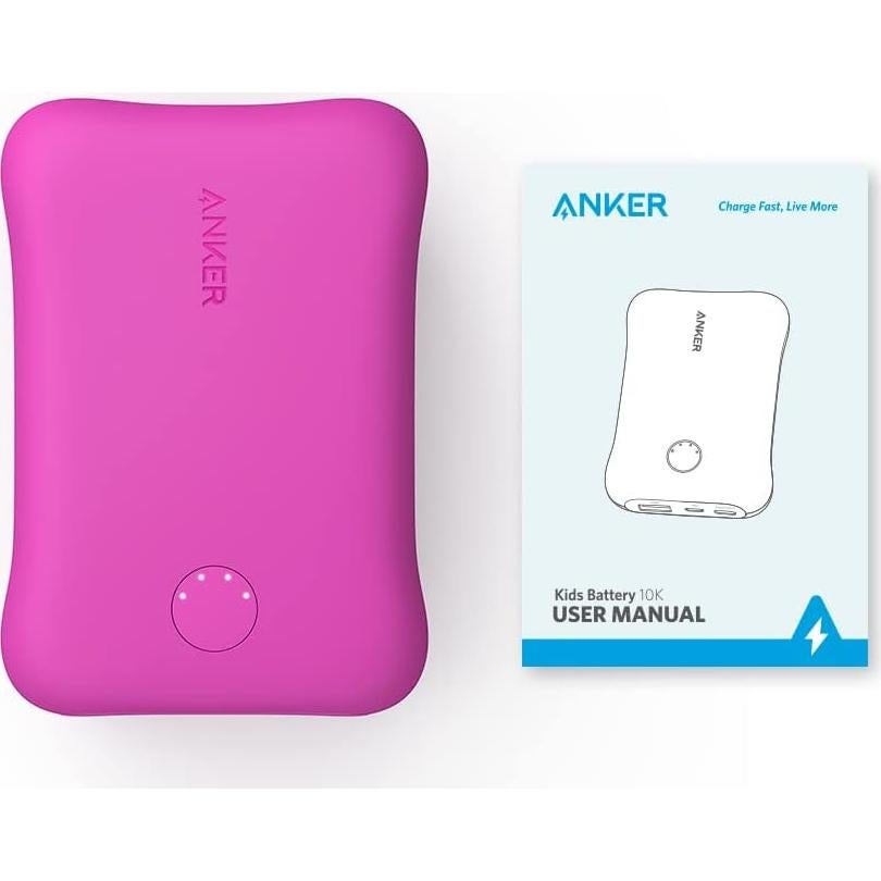 Cargador Portátil Niños Amazon 10000mAh Rosa