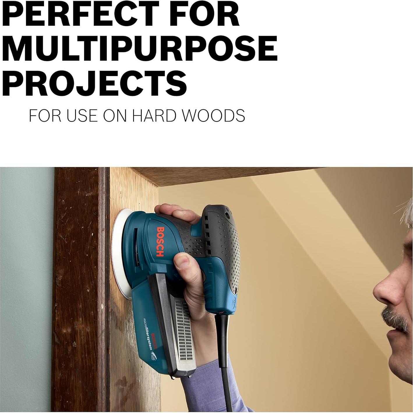 Discos de Lijado Bosch SR5R000 5" 6 Piezas 8 Agujeros