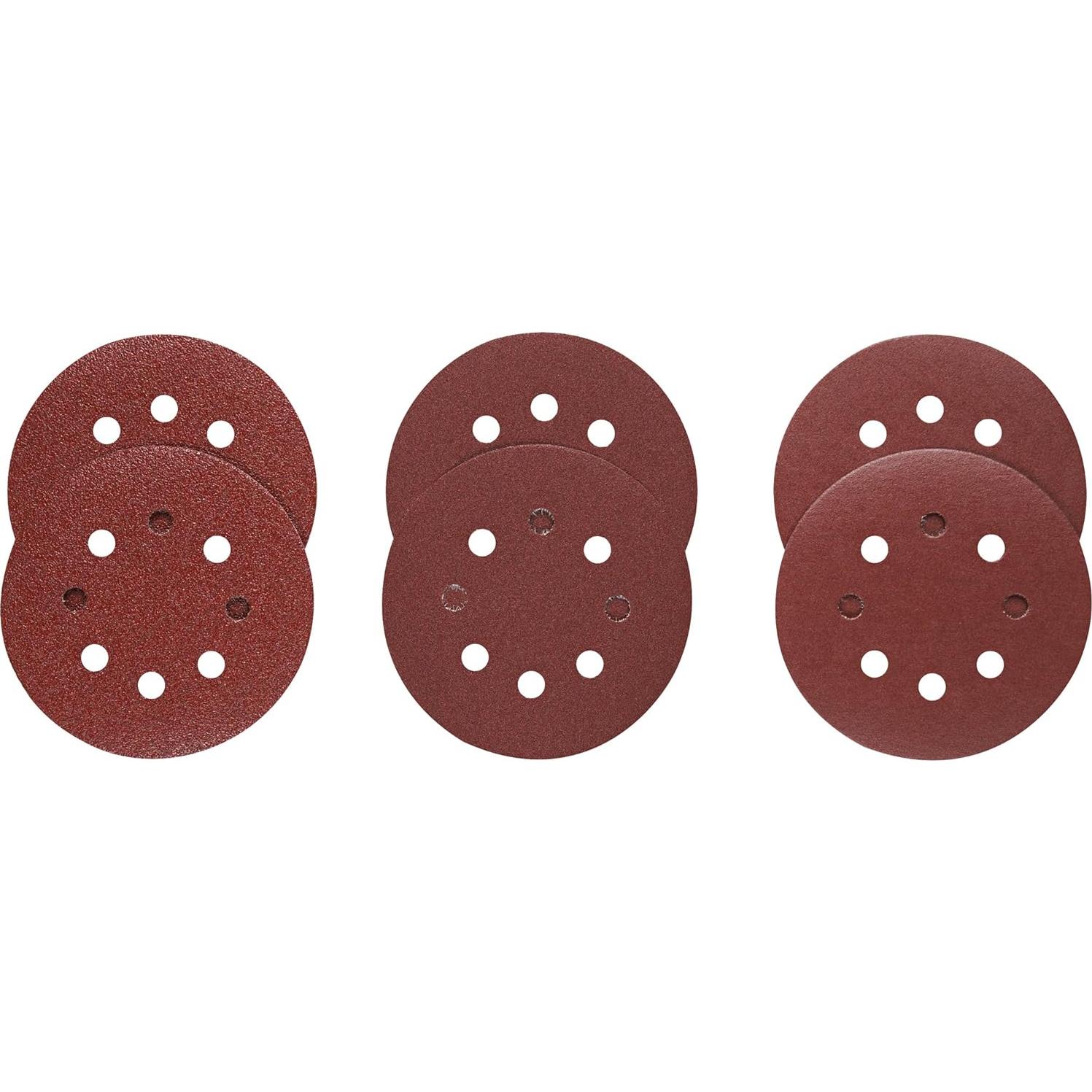 Lijadora de Palma Bosch ROS20VSK - 2.5 Amperios 125 mm con 6 Discos