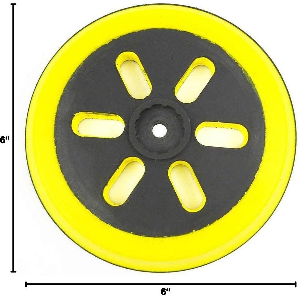 Almohadilla de Lijado GULUANT 6" con Gancho y Bucle para Bosch