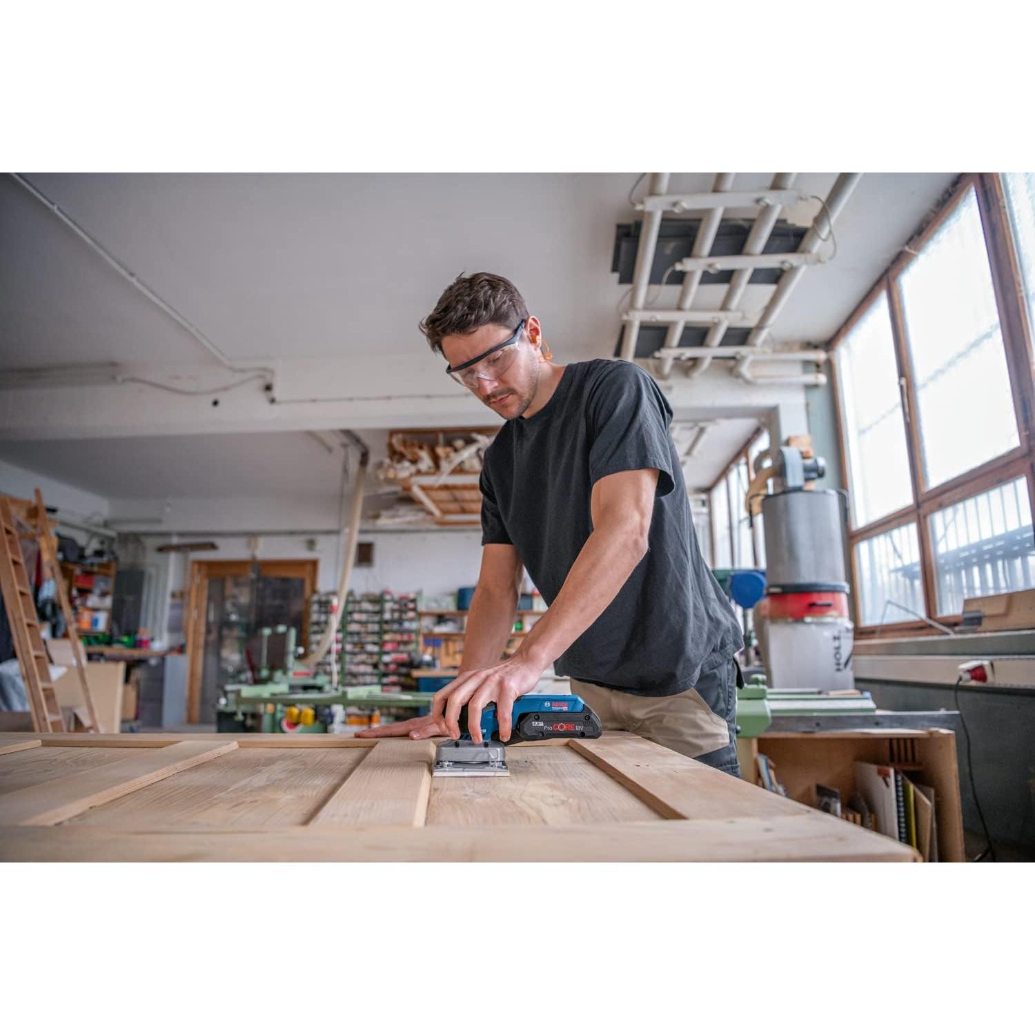 Lijadora Orbital Inalámbrica Bosch Profesional 18V GSS 18V-13