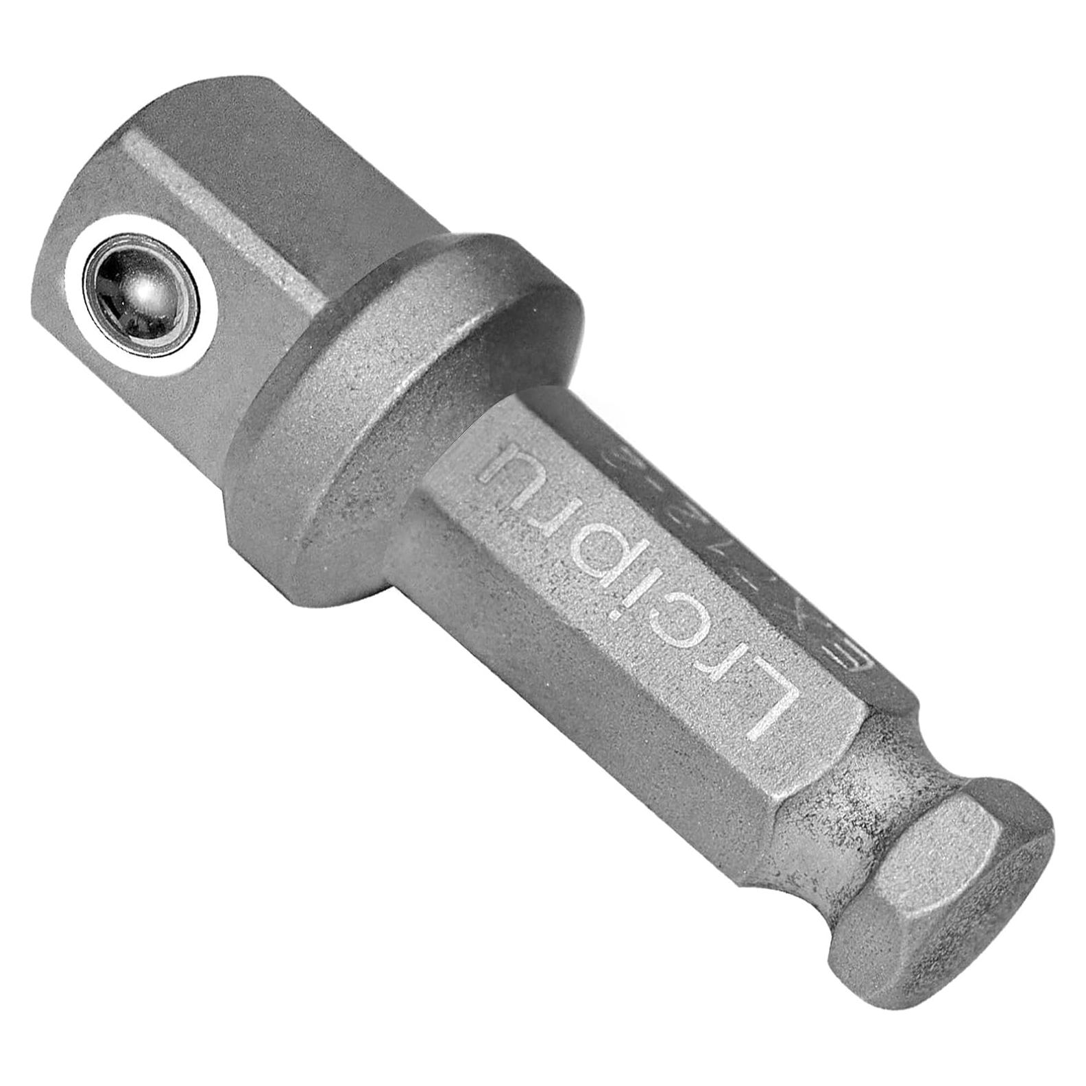 Adaptador de enchufe cuadrado Lrcipru 7/16 a 1/2, 2"