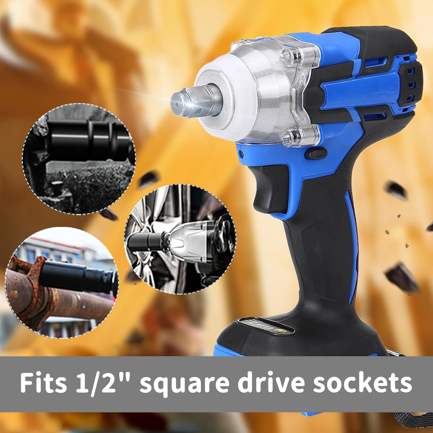 Adaptador de enchufe cuadrado Lrcipru 7/16 a 1/2, 2"