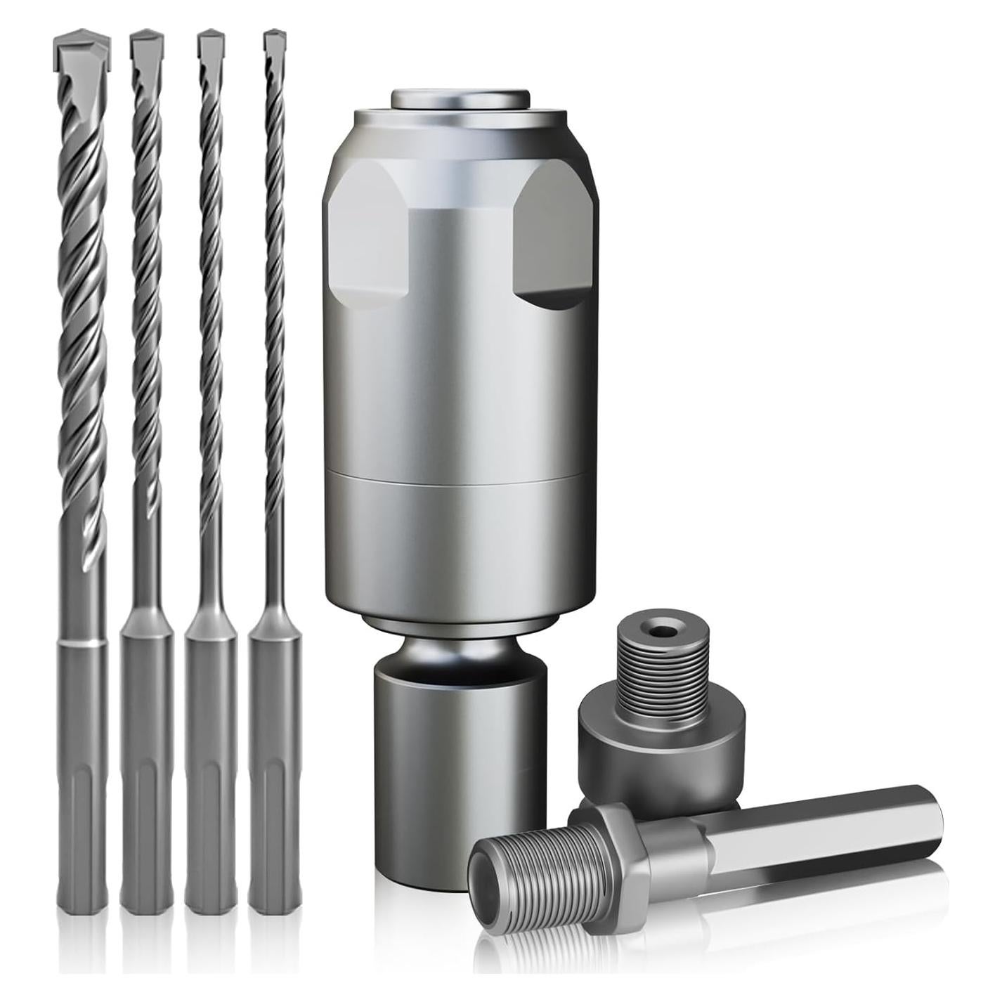 Adaptador GSTK de Cuadrado a Redondo con 4 Brocas