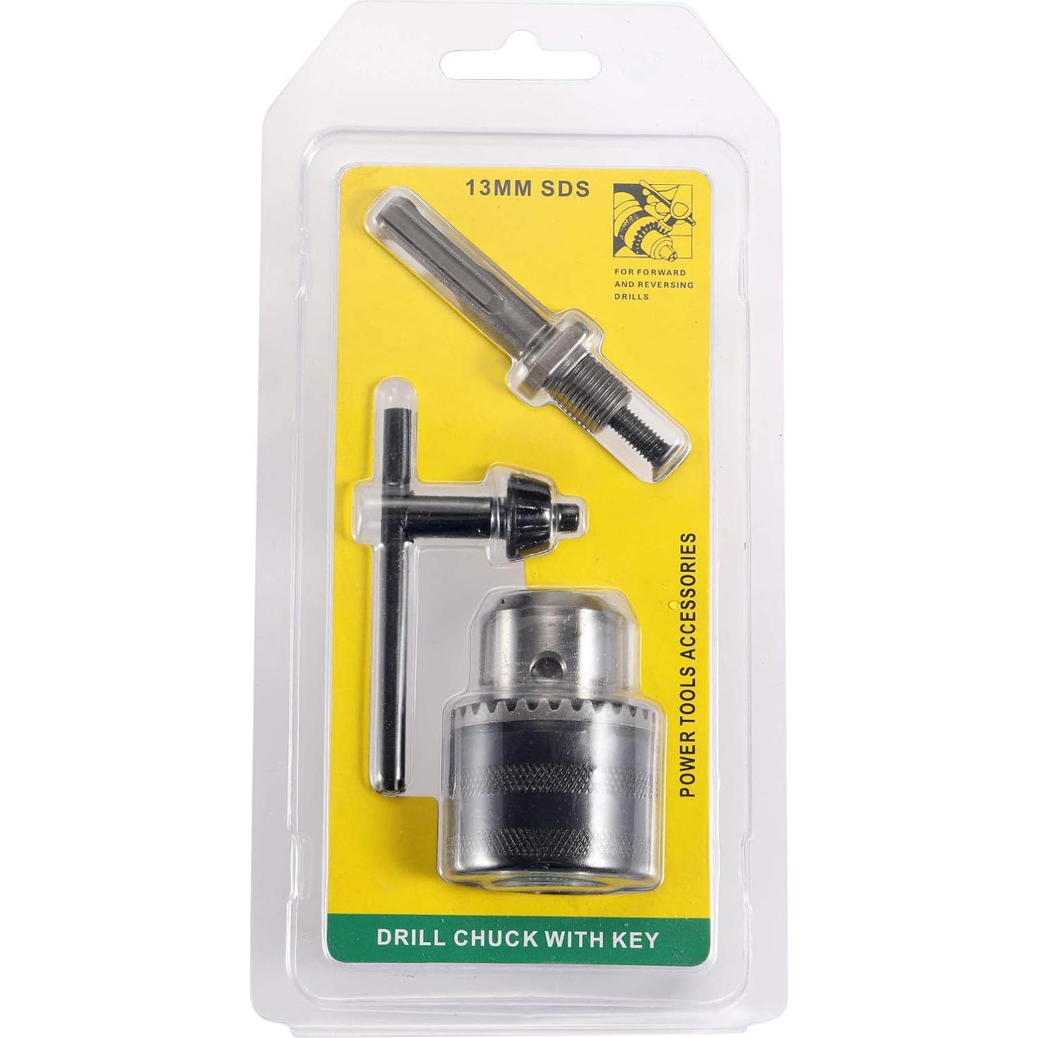 Chuck de Taladro SDS 1/2" Ohmmonburged 1.5-13mm con Llave