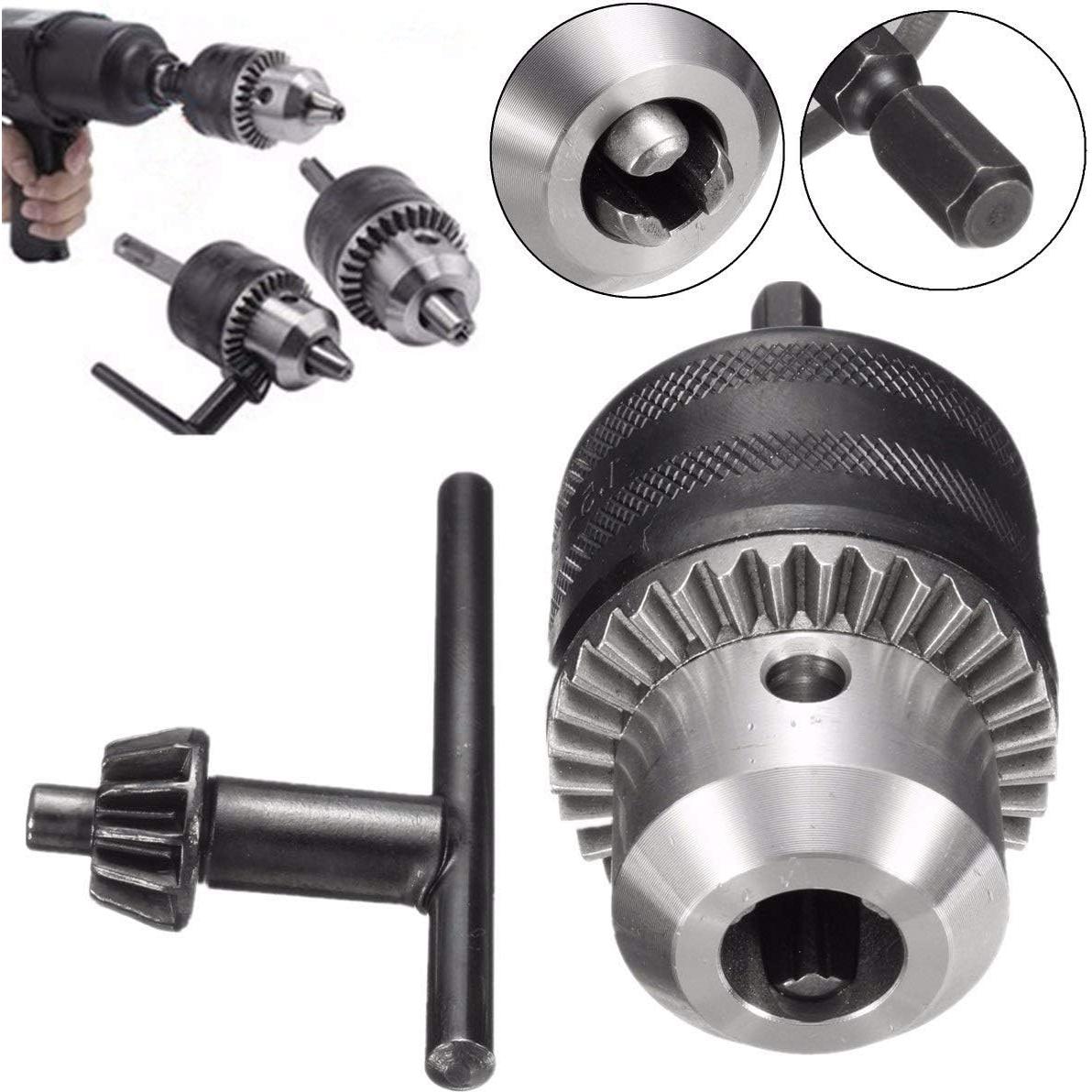 Chuck de Taladro SDS 1/2" Ohmmonburged 1.5-13mm con Llave