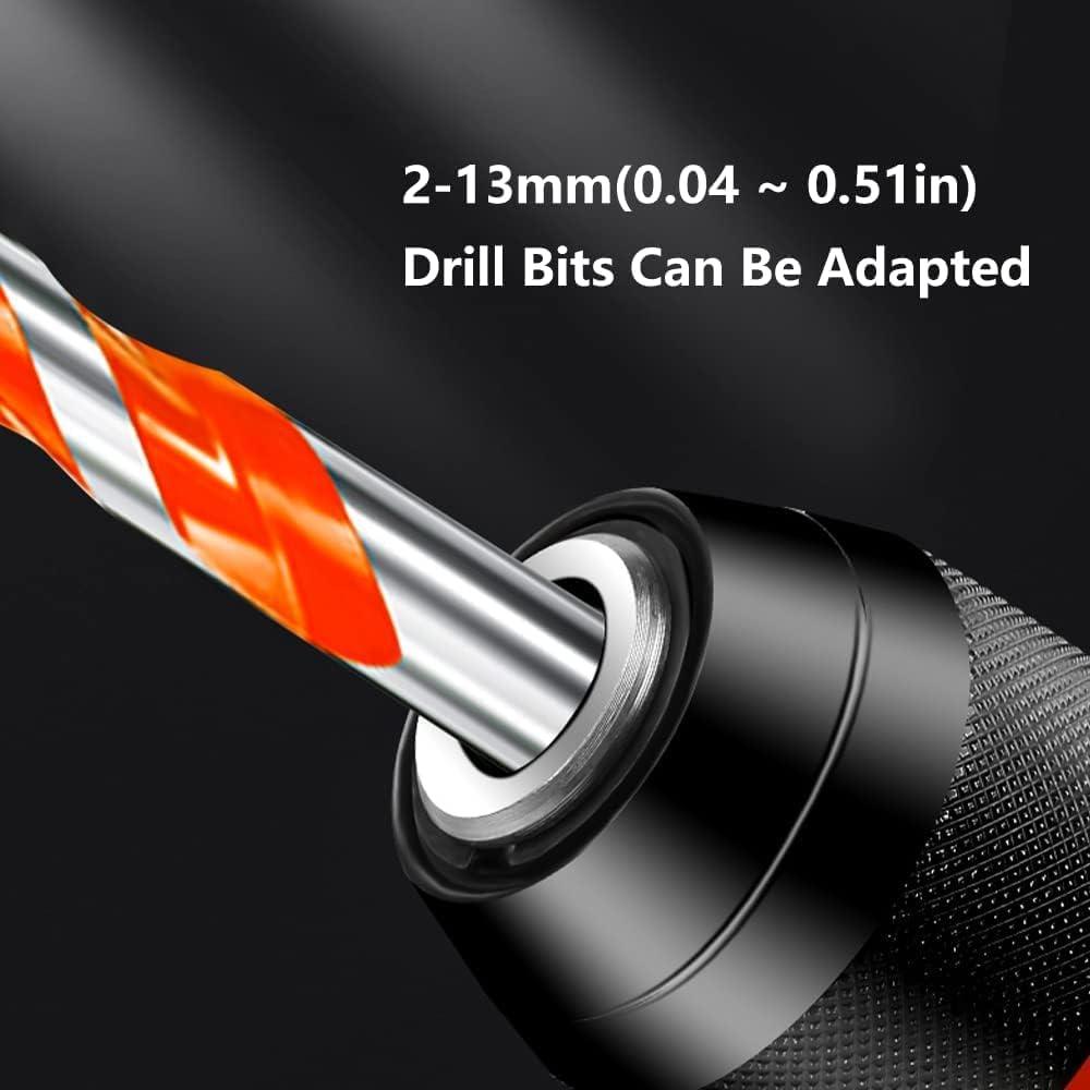 Mandril sin llave AOMUCH 1/2" 1.5-13 mm para taladro