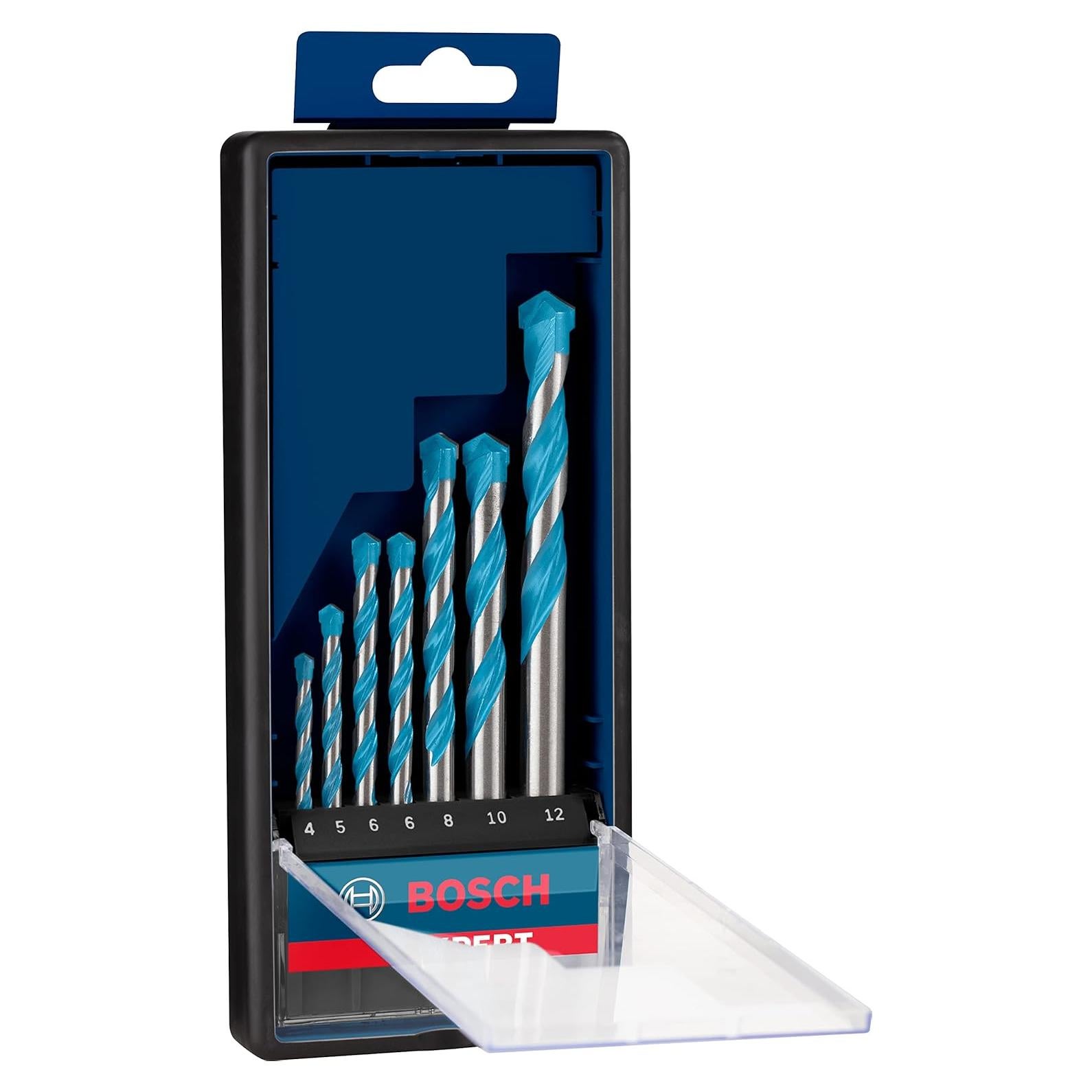 Juego de Brocas MultiConstrucción Bosch 7 Piezas Ø 4-12 mm