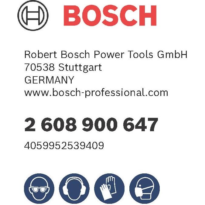 Juego de Brocas MultiConstrucción Bosch 7 Piezas Ø 4-12 mm