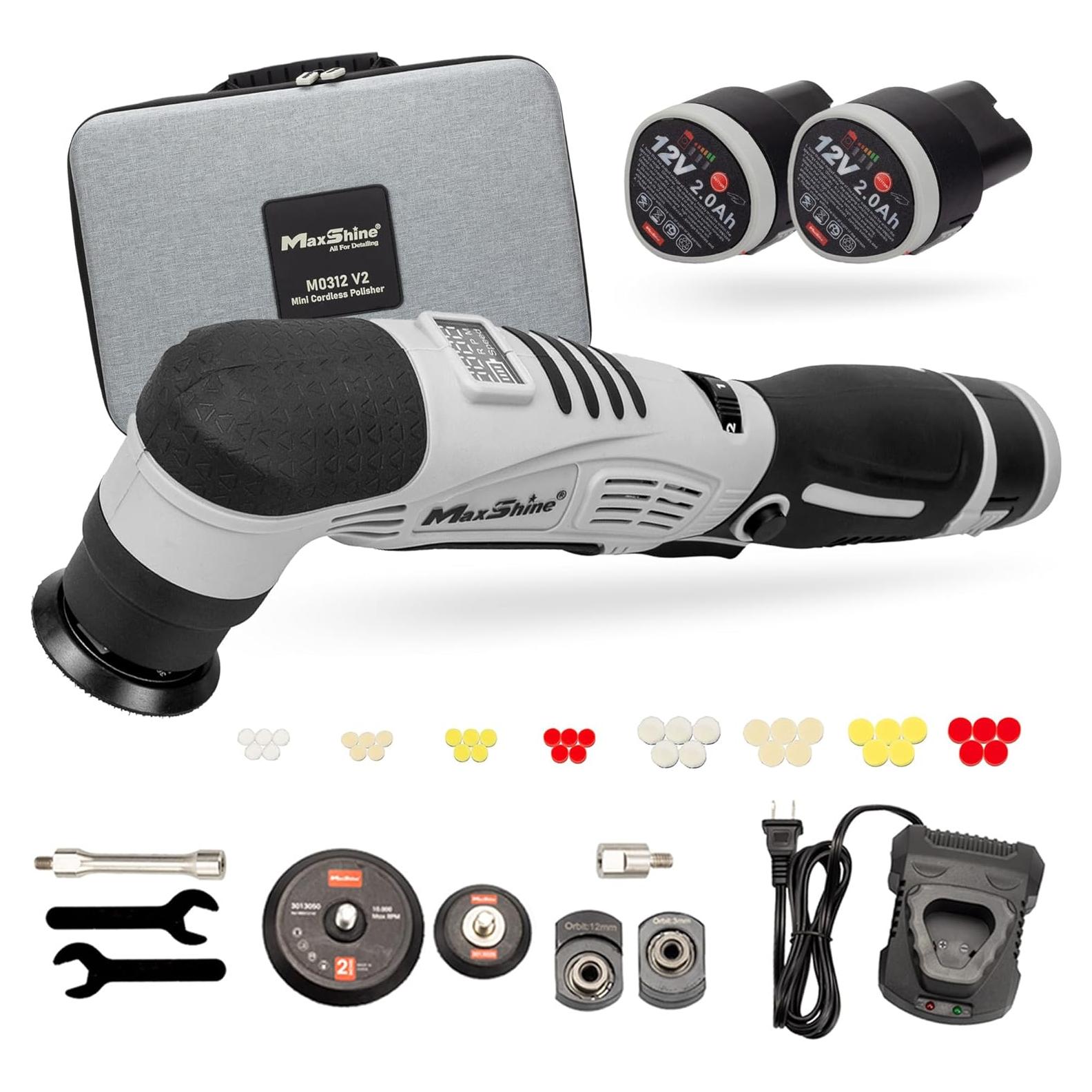 Pulidora Inalámbrica Maxshine M0312 V2 - 6 Velocidades, 0.91 kg