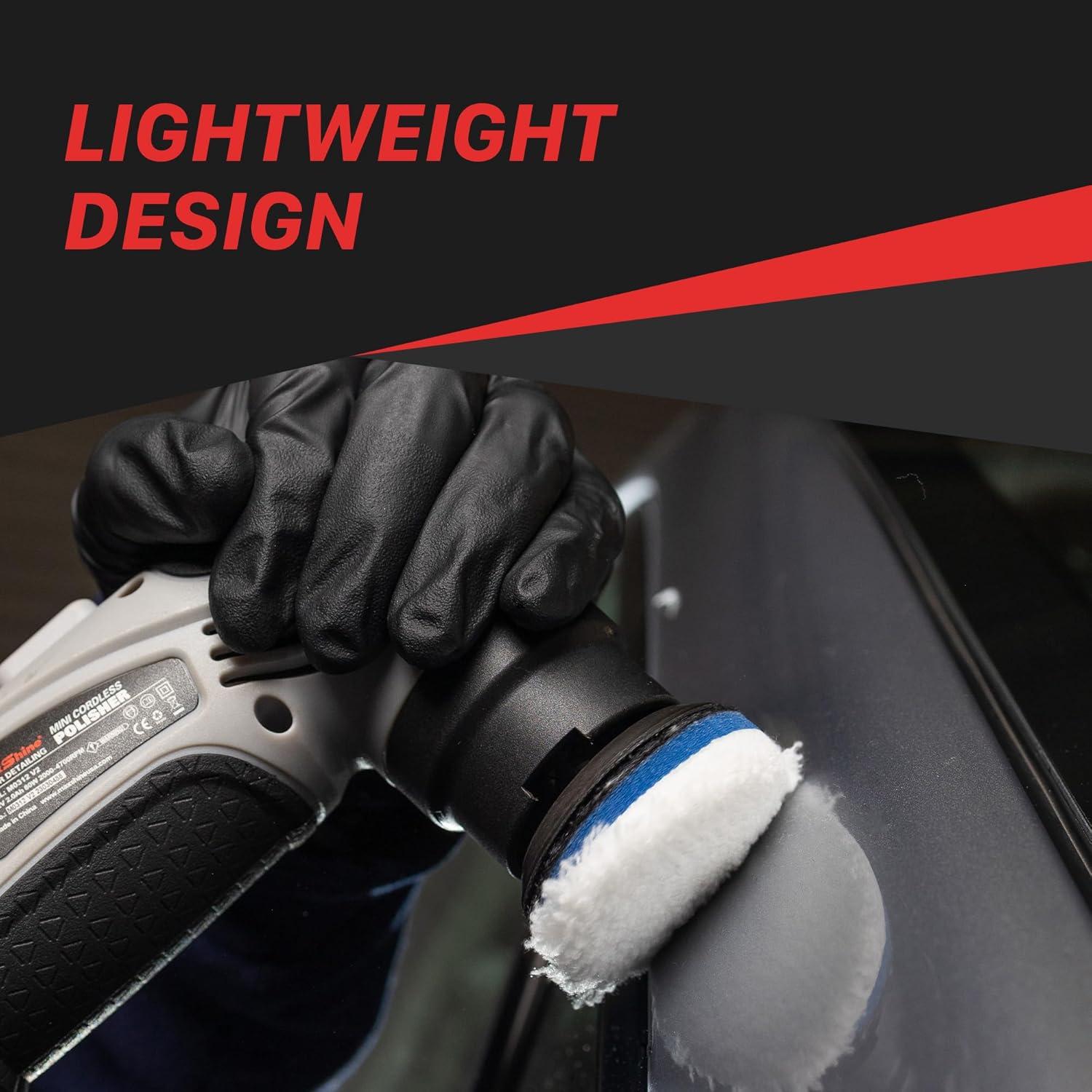 Pulidora Inalámbrica Maxshine M0312 V2 - 6 Velocidades, 0.91 kg