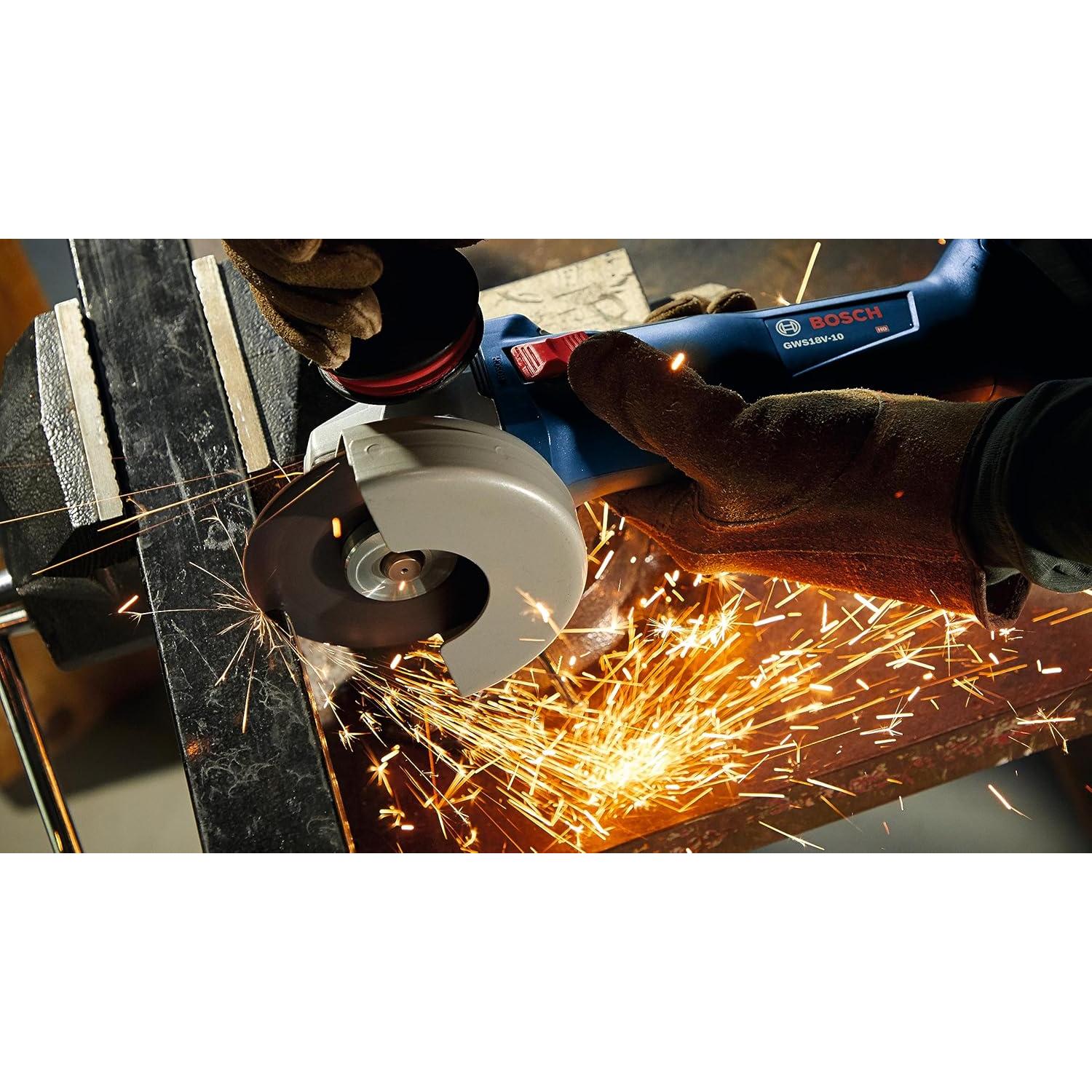 Amoladora Angular Bosch GWS18V-10 18V Sin Escobillas 4-5"