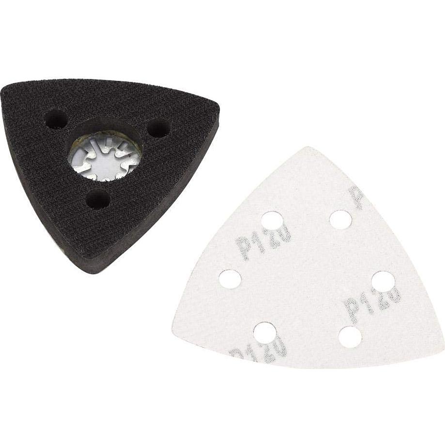 Kit 100 Hojas de Lija Triangular Hilitand 80mm 60-240 Granos