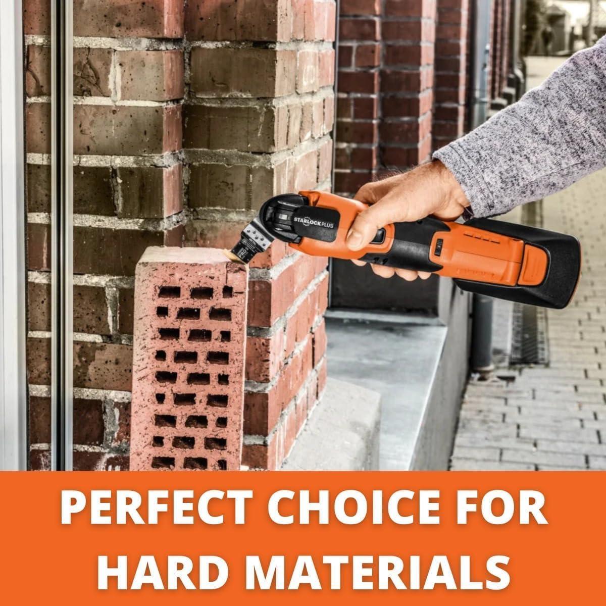 Hoja de sierra oscilante Fein StarLock E-Cut Carbide Pro - 3 unidades