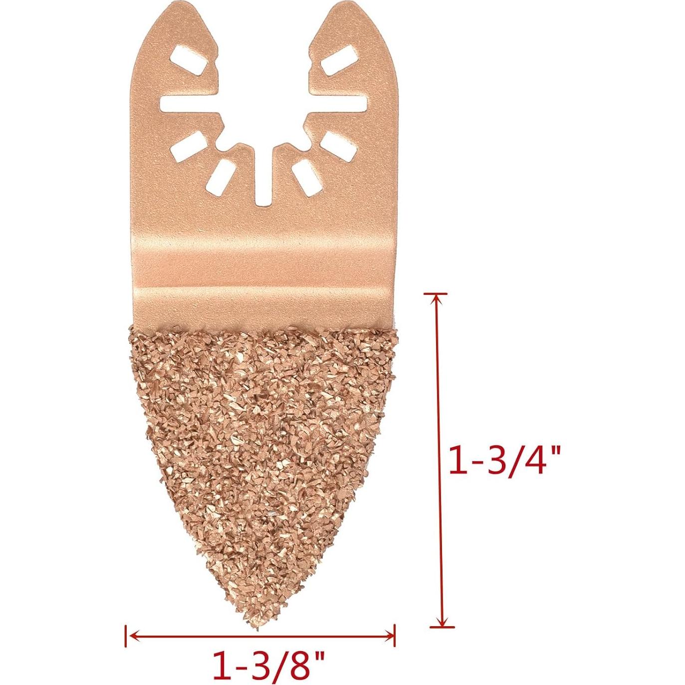 Cuchillas de Multiherramienta Oscilante Ettonsun 6 Pcs Carburo