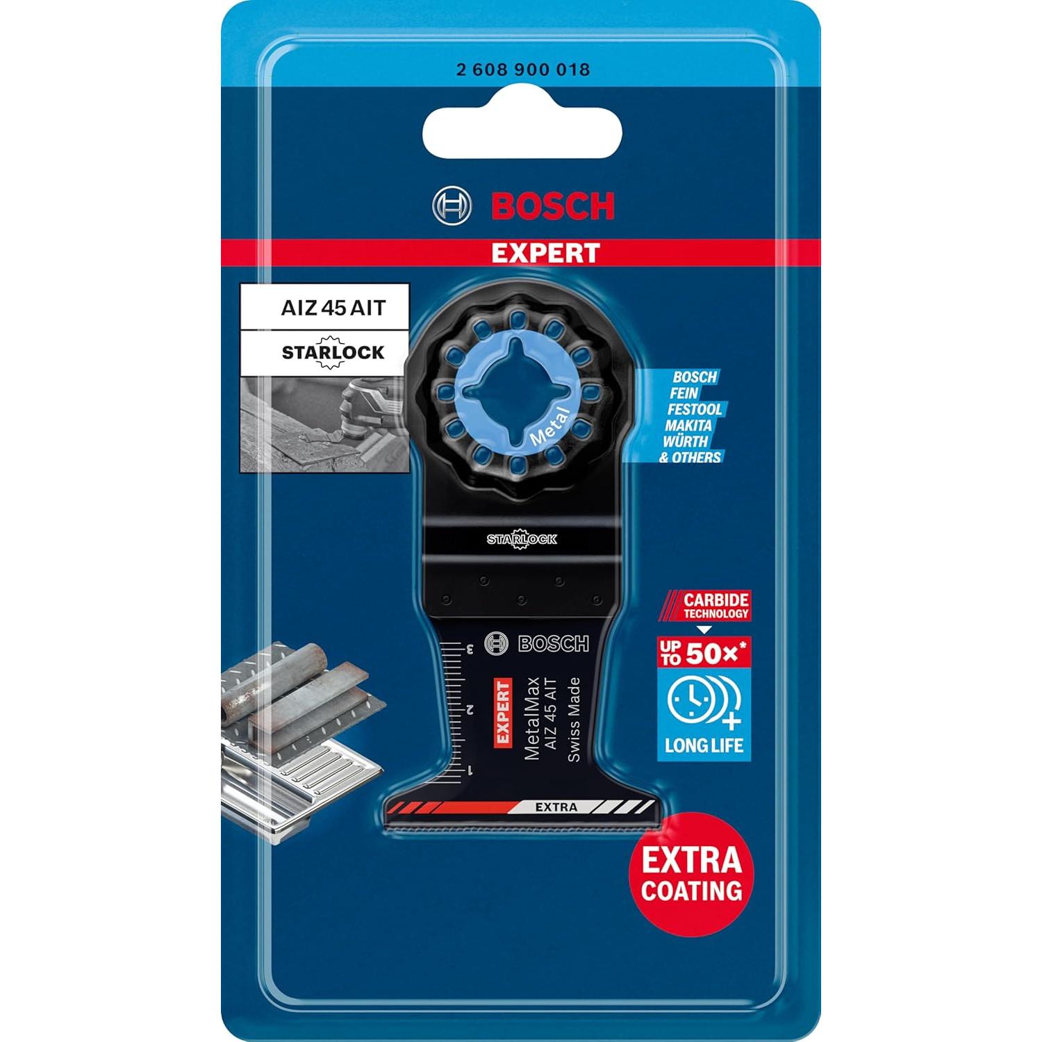 Cuchilla para Multiherramienta Bosch Expert MetalMax 45mm