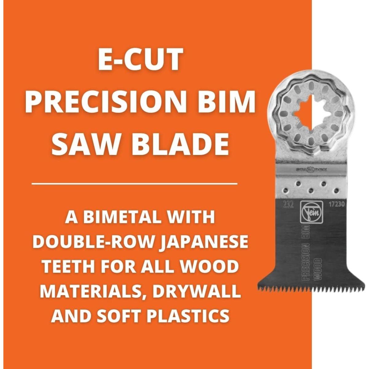 Hoja de sierra E-Cut Fein Starlock 5.08 cm - Corte preciso