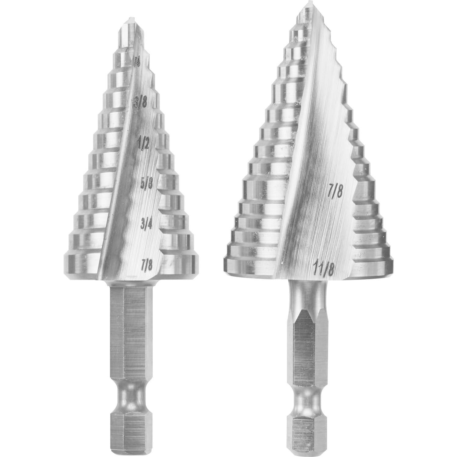 Broca de Paso Turbo Bosch IMSDC002 2 Piezas Acero HSS