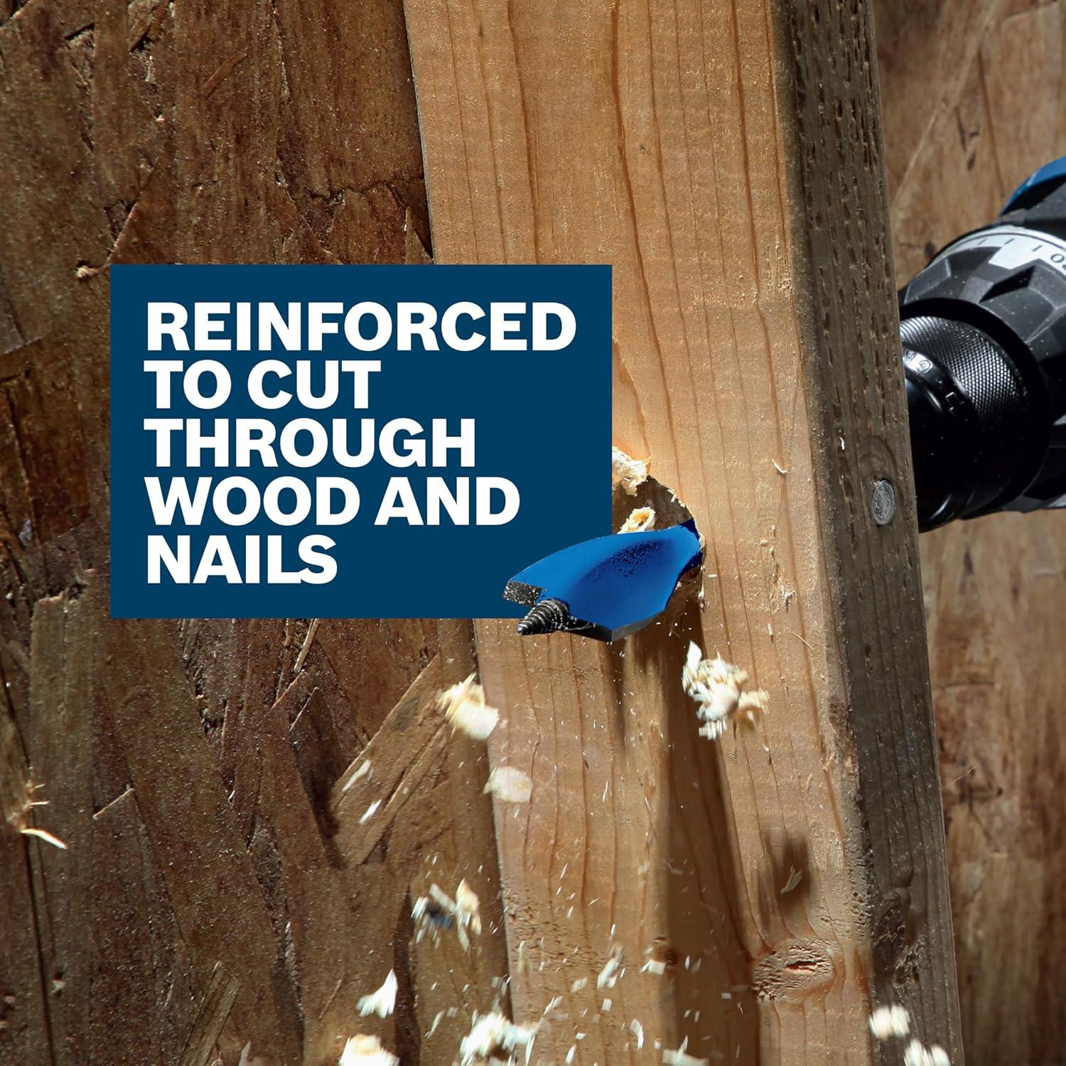 Juego de Brocas para Madera Bosch NS5006 - 6 Piezas con Punta Roscada