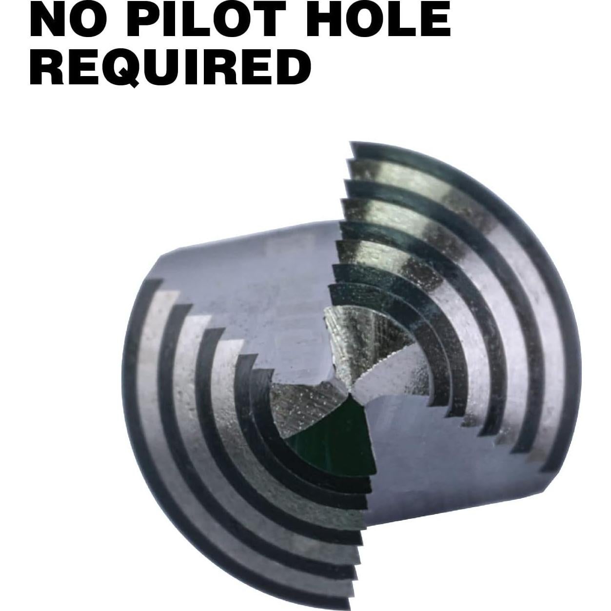 Broca Escalonada Doble Flute Jerax HSS 1/8" - 1/2" para Metal y Madera