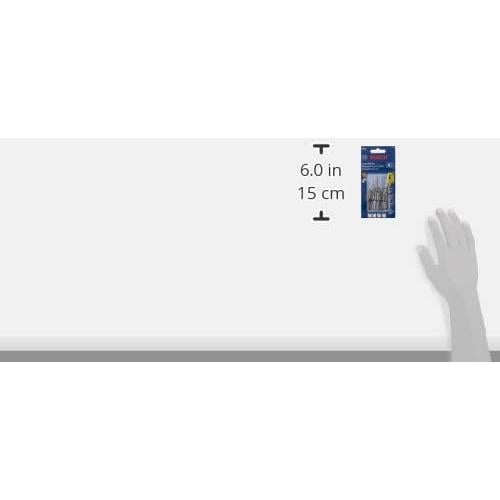 Juego de 5 Brocas Avellanadas Hexagonales Bosch SP515