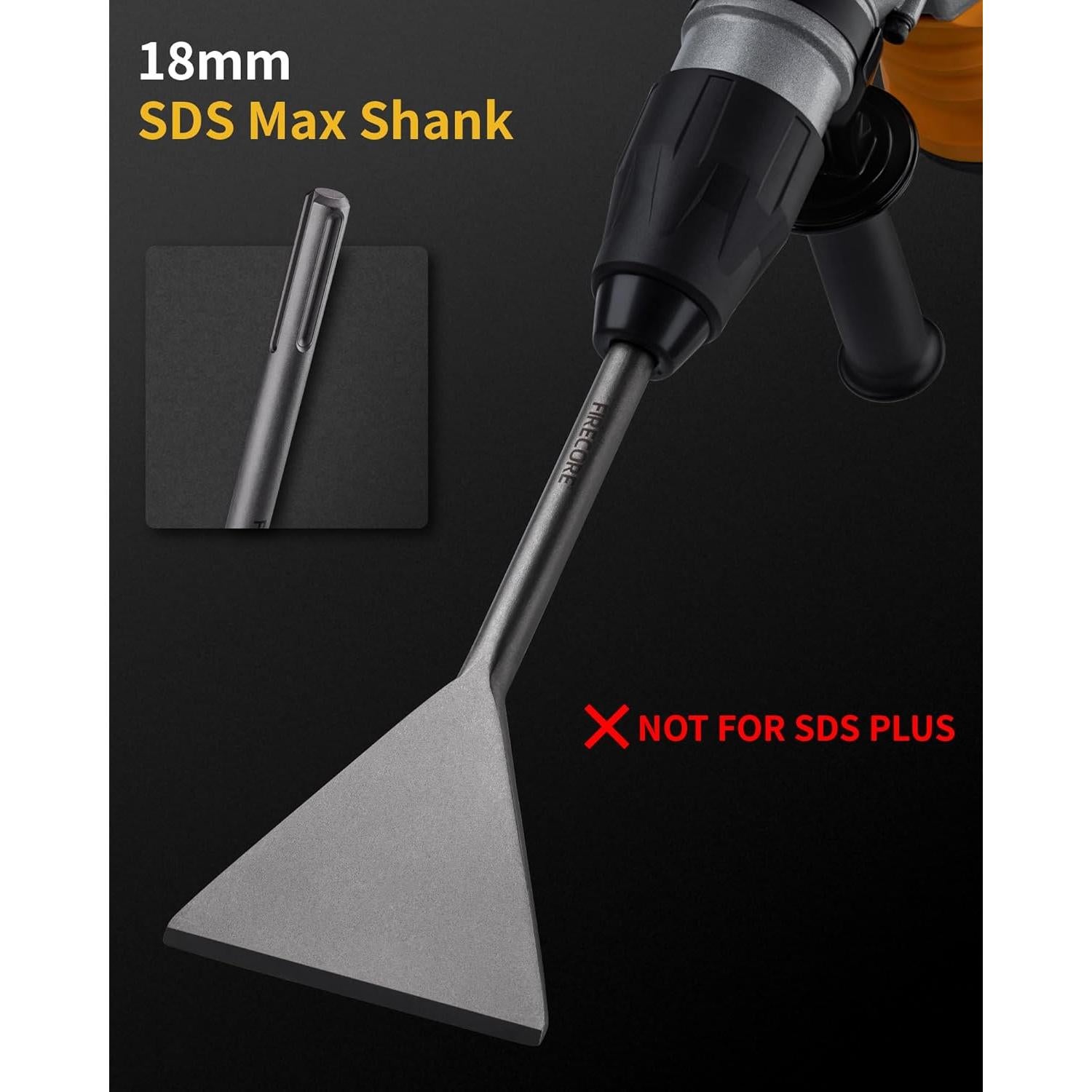 Cincel SDS Max Firecore 15x5.9" Acero para Remoción de Azulejos