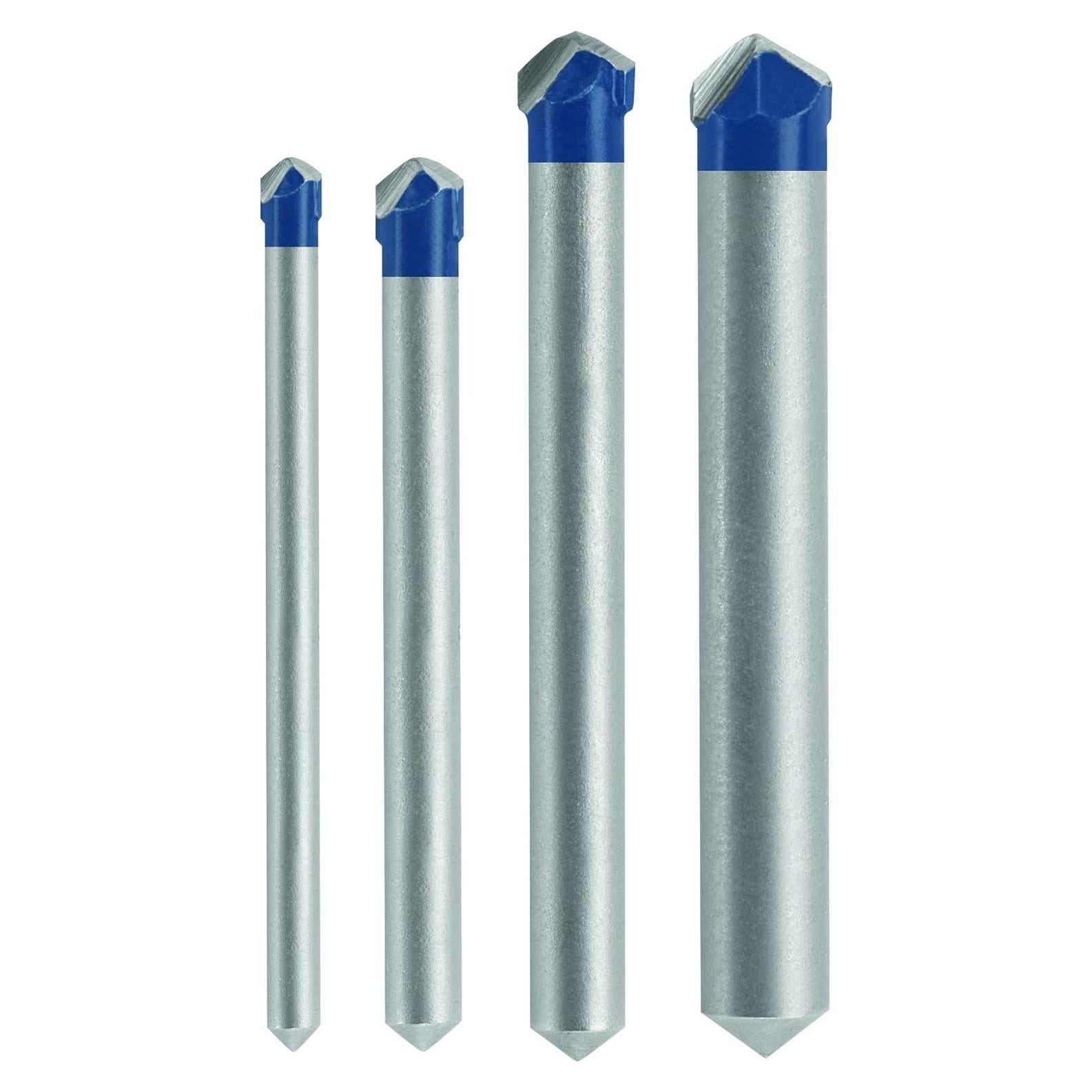 Juego de Brocas de Carburo BOSCH NS2000 para Azulejos - 4 Piezas