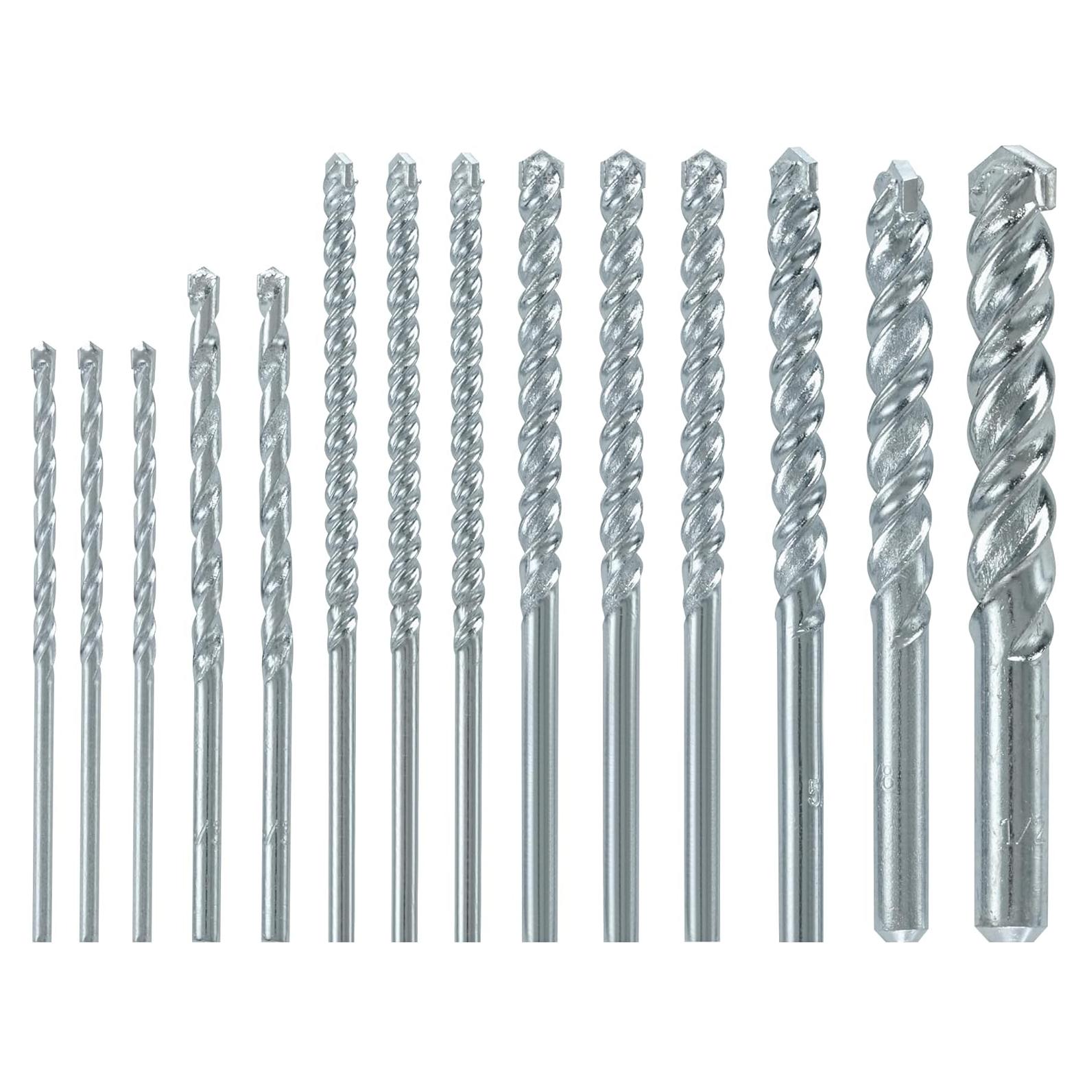 Juego de Brocas de Carburo Bosch BM5000 - 14 Piezas para Masonería