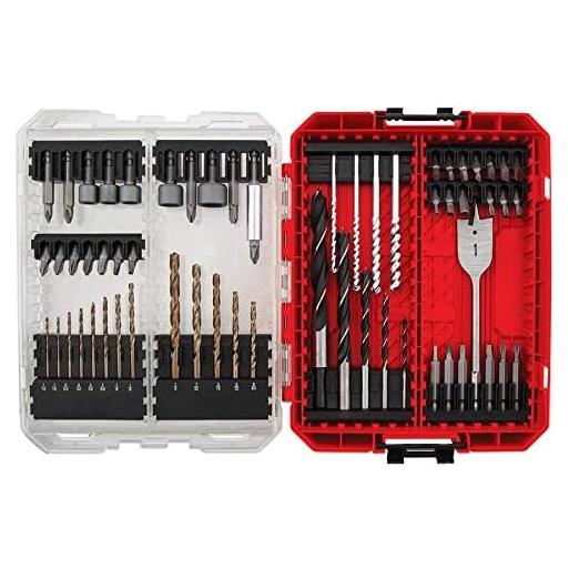 Juego de Brocas CRAFTSMAN 60 Piezas Acero Aleado