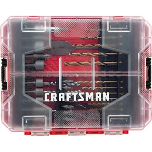 Juego de Brocas CRAFTSMAN 60 Piezas Acero Aleado