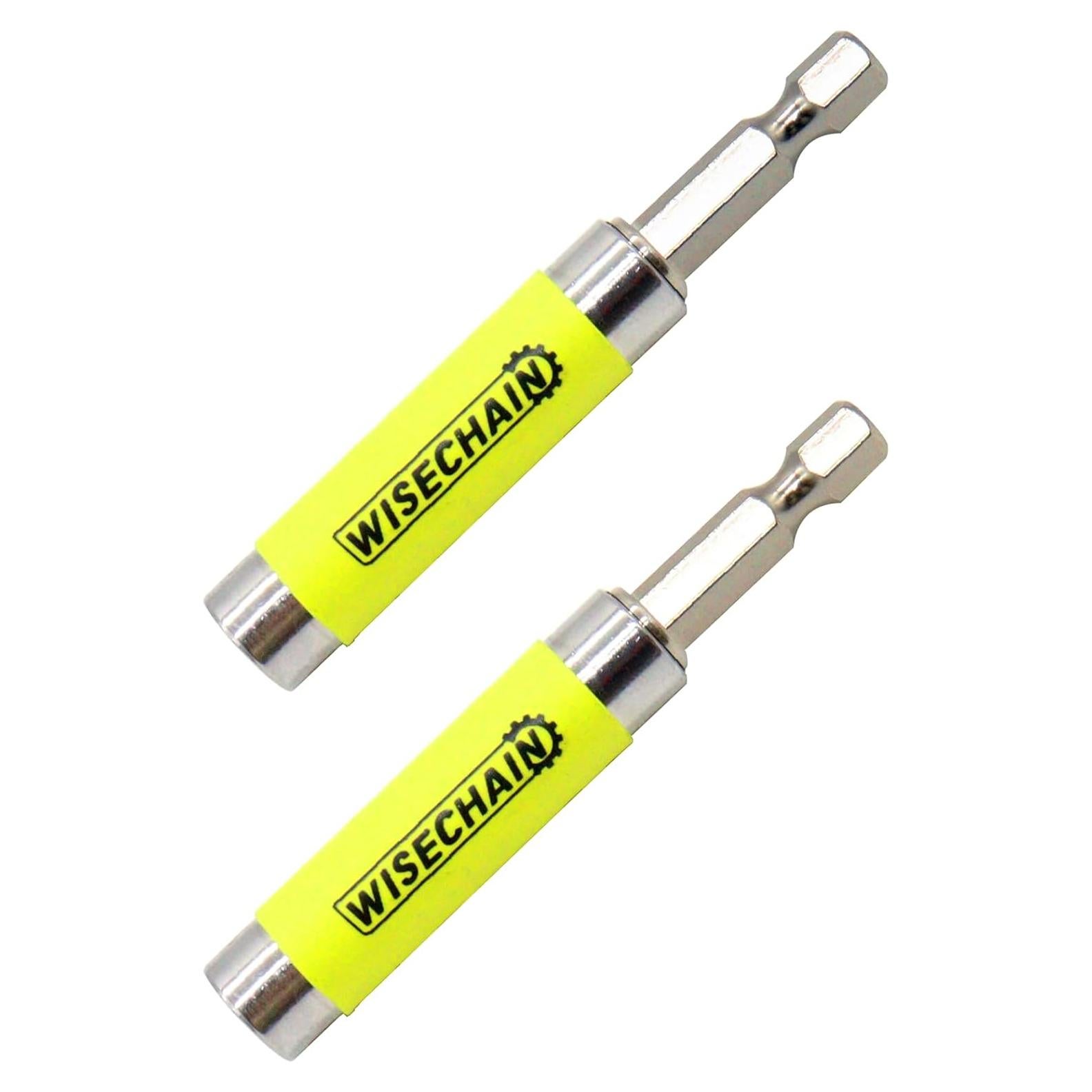 Juego de 2 Adaptadores Magnéticos de Broca Wisechain