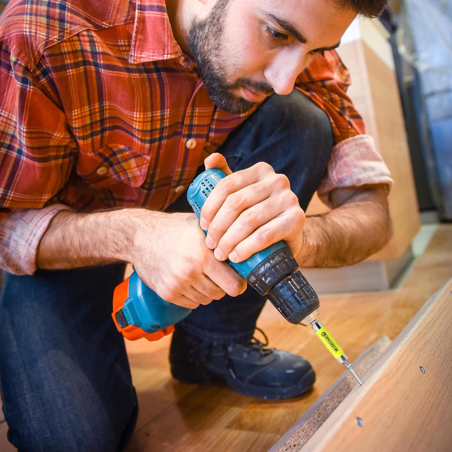 Juego de 2 Adaptadores Magnéticos de Broca Wisechain