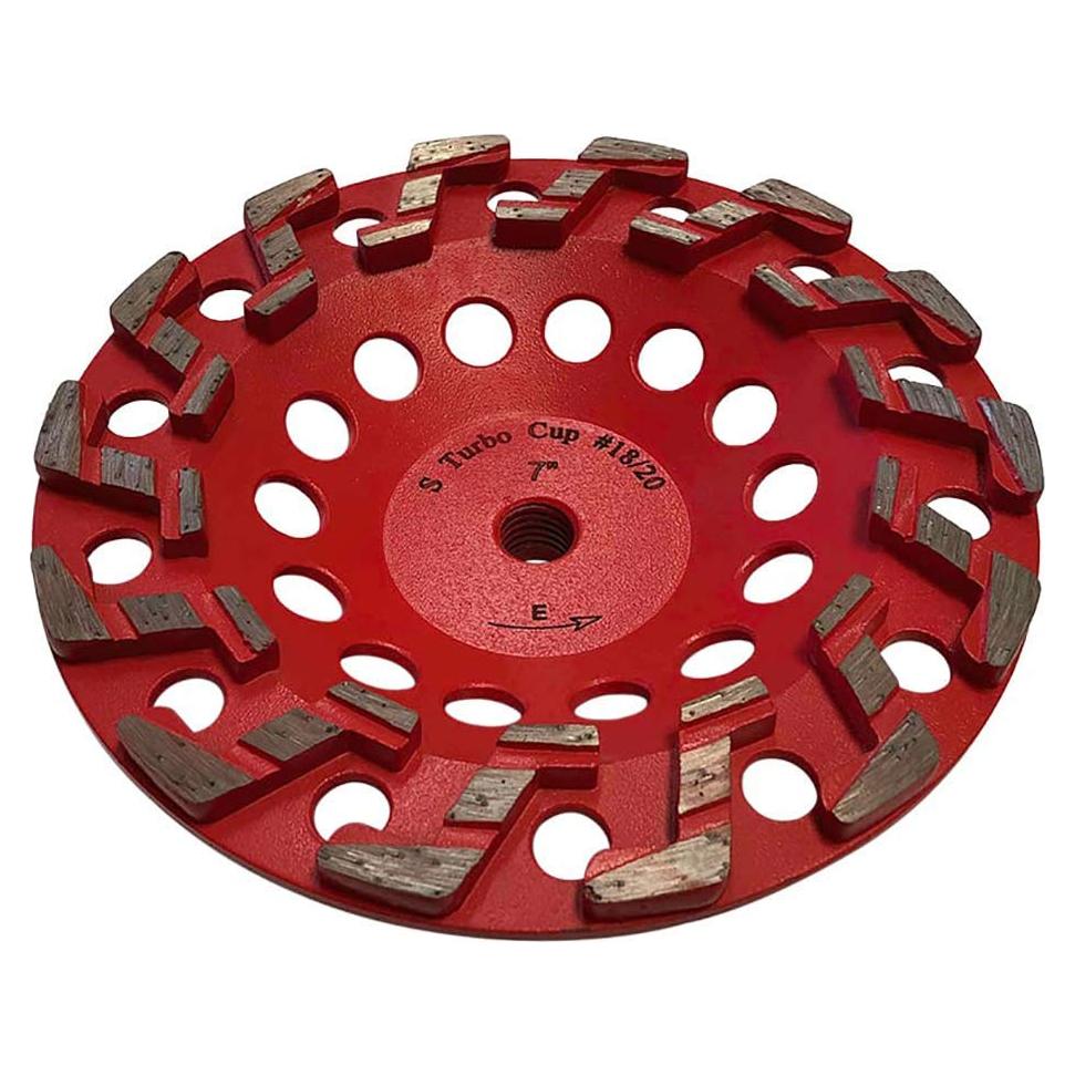 Rueda de Rectificado Diamante 7" EDiamondTools #18/20 Grano