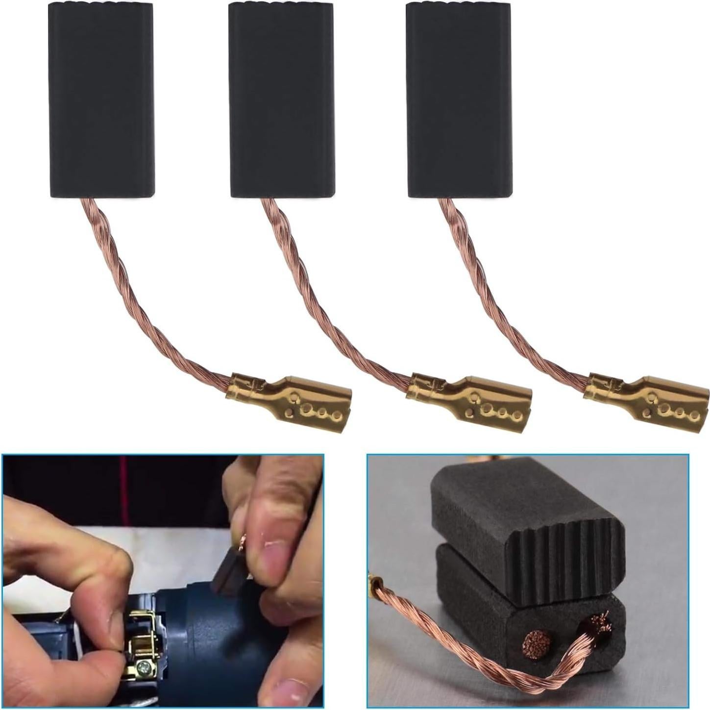 Cepillos de Carbón Crear Idea 5x8x15mm para Amoladora Bosch