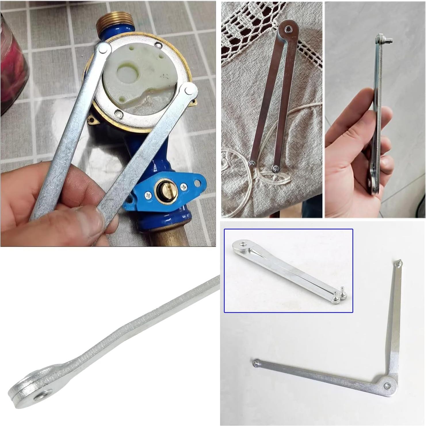 Juego de 2 Llaves Ajustables para Grinder de Ángulo TorSor