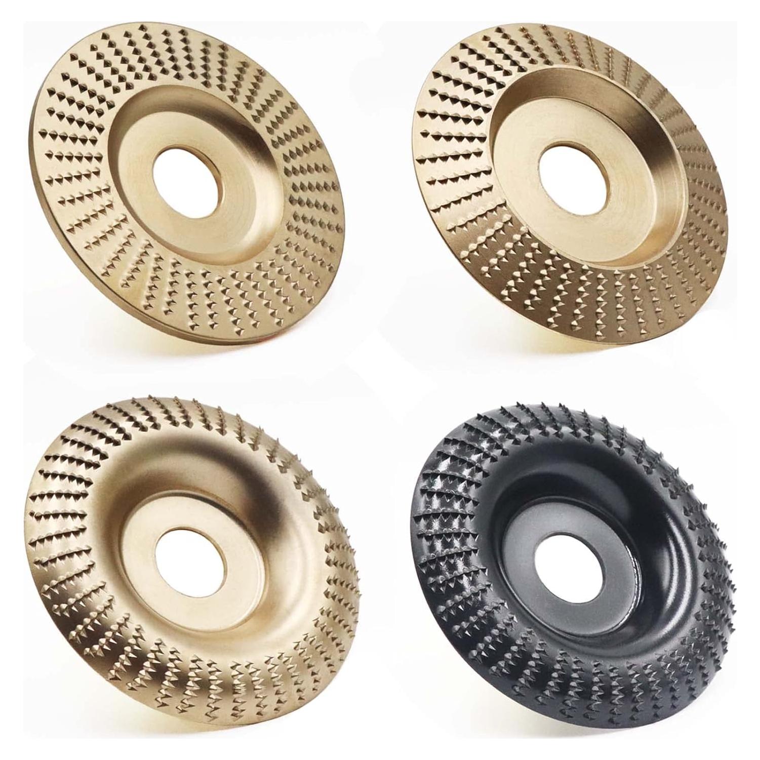 Juego de Discos de Tallado WHLLING 4 Piezas para Amoladora 10cm