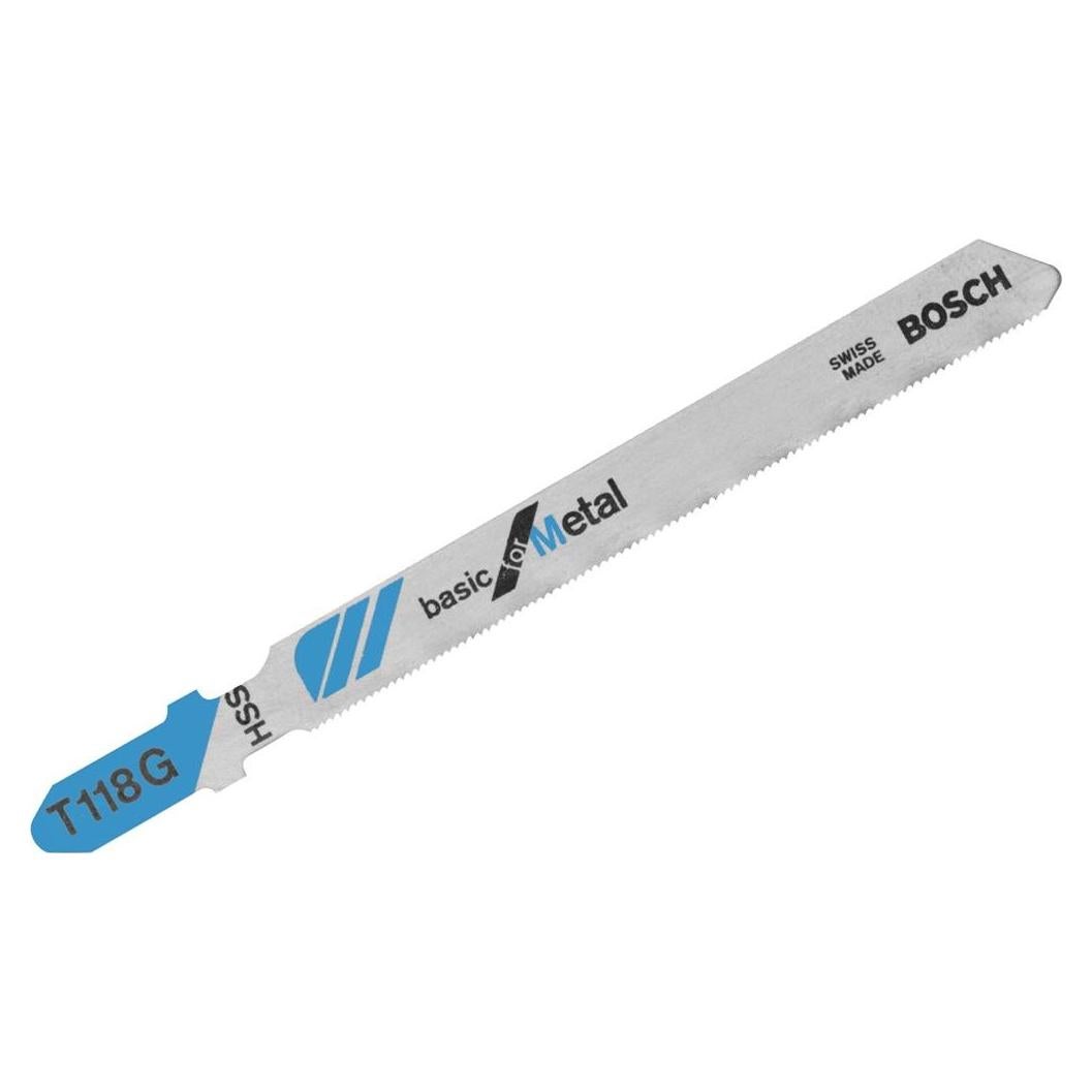 Cuchillas de Sierra de Calar Bosch T118G para Metal 9.21 cm 36 TPI
