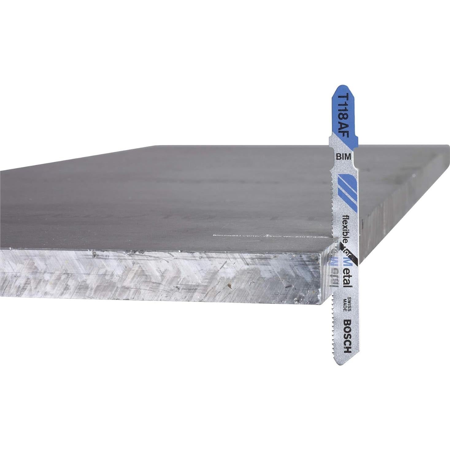 Hojas de Sierra de Calar Bosch T118B 9.21 cm 11-14 TPI - 5 Piezas