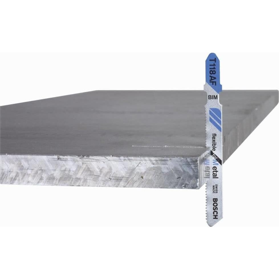 Cuchillas de sierra caladora HSS Bosch T118A - Paquete de 1