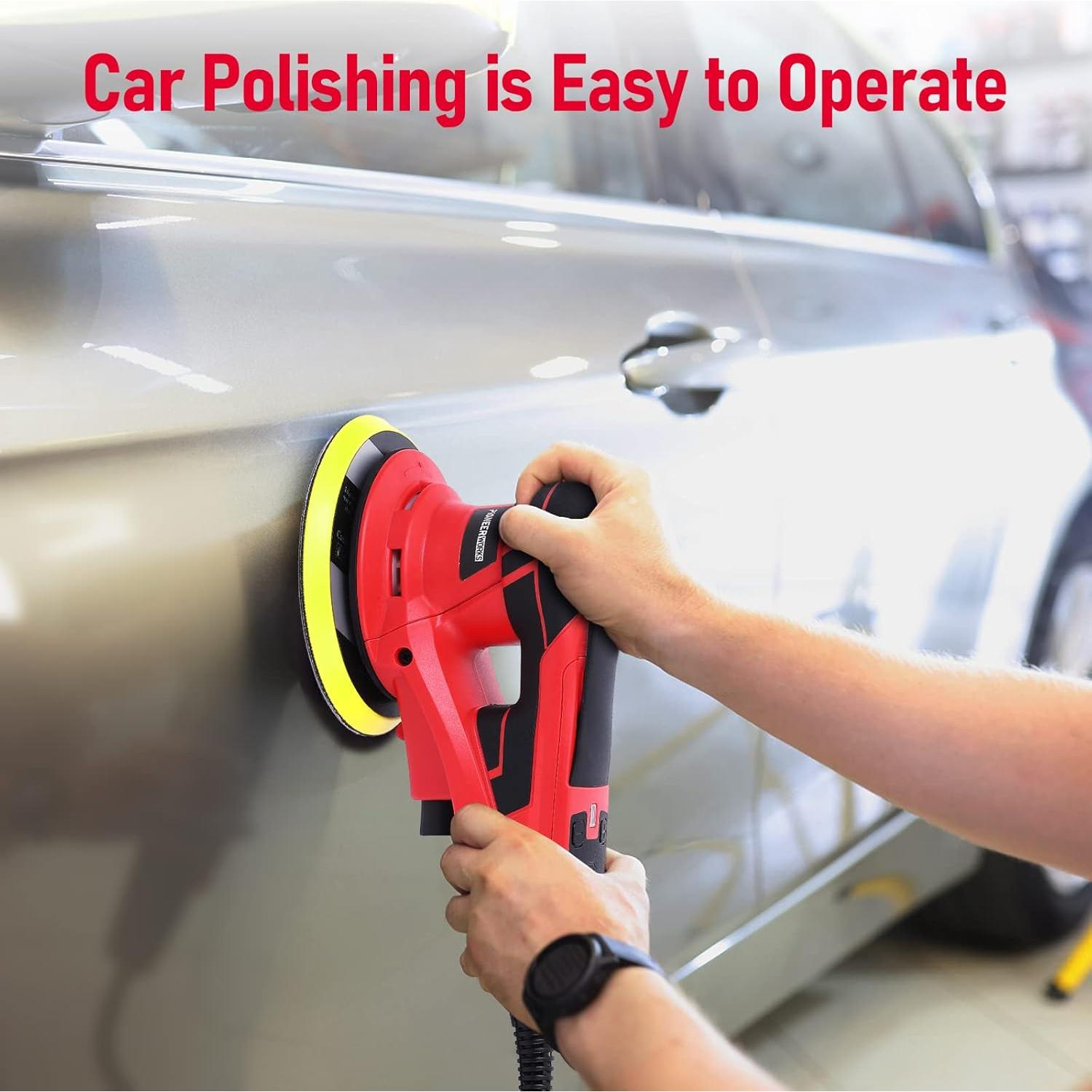 Lijadora Orbital Eléctrica PioneerWorks 350W 6" Velocidad Variable